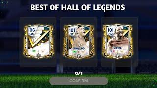 Best of Hall Of Legends Packs ft R9, Best, Vieira In FC Mobile 24