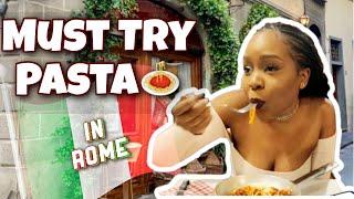 PASTA DISHES YOU MUST TRY IN ROME, ITALY 