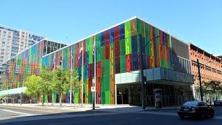 Montreal Walking Tour 2025: Amphitrite to Place des Arts [4K] | Beautiful Day in Downtown Montréal