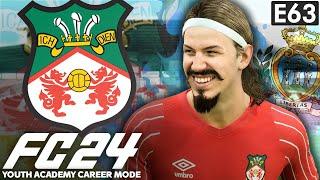 SAN MARINO DEFENDER BECOMES SUPERSTAR STRIKER! | FC 24 YOUTH ACADEMY CAREER MODE EP63 | WREXHAM