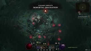 Diablo 4 Beta: - Level 25 Rogue - 6 Second Dungeon Boss