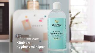 Hygienische Reinigung in der Küche: 5 Fakten zum JEMAKO Küchenhygienereiniger