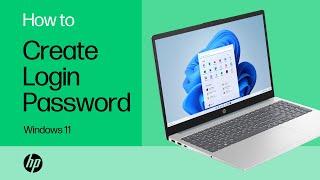 How to create a login password in Windows 11 | HP Notebooks | HP Support