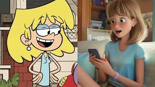 If The Loud House Characters Were Made By Disney