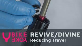 BikeYoke DIVINE - travel adjustment / Hub Reduzierung