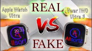 REAL vs FAKE: Apple Watch Ultra VS Vwar IWO Ultra 3. Look How Close VWAR Smartwatches Are!!!