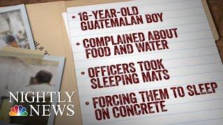 Migrant Children Allege Sexual Assault And Retaliation At Border Detention Center | NBC Nightly News