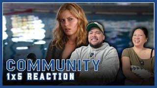 Hilarious First Reaction to *COMMUNITY*! Abed's Over-the-Top Antics  | 1x5 Advanced Criminal Law