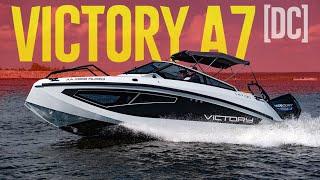 МАКСИМАЛЬНО ЧЕТКИЙ Алюминиевый Круизер VICTORY A7 DC. Сделано У НАС. Обзор Катера.