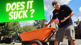 "BATTERY POWERED" WHEELBARROW // DOES IT ACTUALLY WORK??