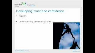 BSBWOR401A ESTABLISH EFFECTIVE WORKPLACE RELATIONSHIPS  Developing trust and confidence tutorial