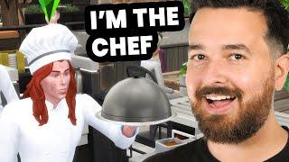 I'm playing as the chef in my restaurant! Dine Out (Part 3)