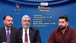 Malik Ali Raza Podcast with Commodores (R)  Khalid Rashid SI (M) and Babar Bilal Haider SI (M)