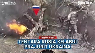 Konyol! Begini Aksi Prajurit Rusia Pura-pura Mati Hindari Serangan Drone Ukraina