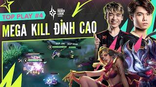 MEGA KILL MÃN NHÃN CỦA BÂNG VÀ PHA YENA ĐỈNH CAO CỦA FMVP MARKKY  | TOP PLAYS #4 APL 2022