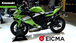 Kawasaki Motorcycles Booth at EICMA 2024