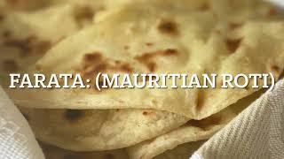 Recipes from Africa (7) Mauritius - Farata (Easy Mauritian Roti Recipe)