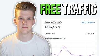 Wie Ich 1,147.07€/Woche mit Shopify und FREE Traffic mache...