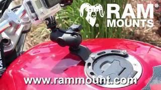 RAM® Mounts Motorcycle Gas Tank Mount - Overview & Installation