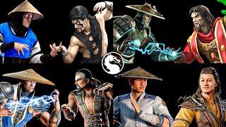 Evolution of Raiden VS Shang Tsung MK-MK1 | 2K 60FPS