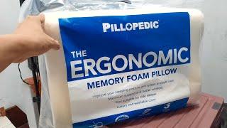 Unboxing Bantal kesehatan - Memory Foam Ergonomic / Willow Pillopedic Ergonomic Small