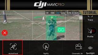 Função Active Track  Tripod  Mode da Dij Mavic Pro - Tutorial Portugues Active Track  Tripod  Mode