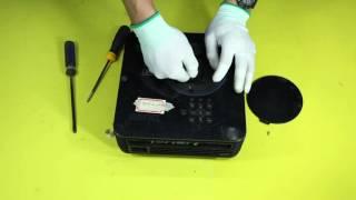 How to replace the projector lamp for BENQ MP622