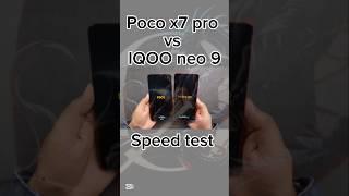 Poco X7 Pro vs iQOO Neo 9pro Speed Test – Shocking Results!