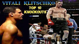 VITALI KLITSCHKO TOP 10 KNOCKOUTS! THE KLITSCHKO ERA DOMINATION!