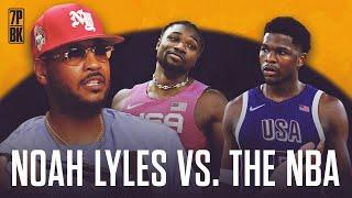 Carmelo Anthony’s Stern Message to Noah Lyles | “Don’t Burn That Bridge!”