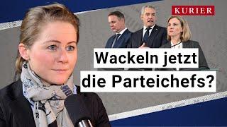 Koalitionsverhandlungen geplatzt: Wackeln jetzt die Parteichefs?