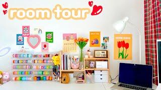 Sub)Change the structure of a small room and decorate the desk️recommend interior accessories!