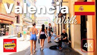 Valencia, Spain  - 4K-HDR Walking Tour