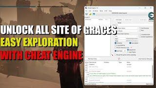 How to Unlock All Site of Graces in Elden Ring with Cheat Engine