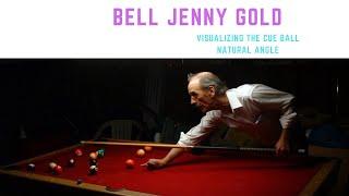 Bell Jenny Gold - visualizing the cue ball natural angle