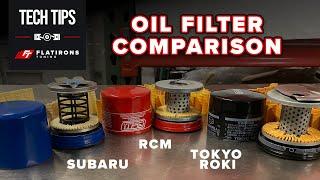 Subaru Oil Filters from Tokyo Roki and Roger Clark Motorsport