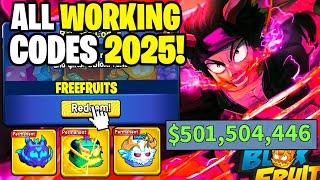 *NEW* ALL WORKING CODES FOR BLOX FRUITS IN 2025! ROBLOX BLOX FRUITS CODES