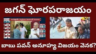 జగన్ ఘోరపరాజయం,బాబు పవన్ అనూహ్య విజయం వెనక?Jagan humiliating defeat reasons?/telakapalli