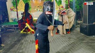 BIKIN MERINDING !! Barongan Ganas di Gorok Joko Lodro Barongan Woro - WONG WORO