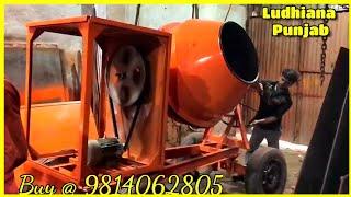 Concrete Mixer Electric 3 HP Crompton Motor ISI mark