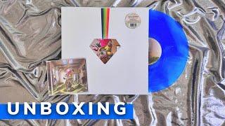 Foster The People - Paradise State of Mind (Translucent Blue Sparkle Vinyl) + Signed CD | UNBOXING