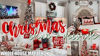 CHRISTMAS DECORATE WITH ME MARATHON | DECORATE FOR CHRISTMAS | CHRISTMAS DECORATIONS 2022