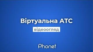 Віртуальна АТС (IP-телефонія) Phonet, огляд
