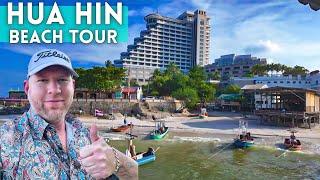 Hua Hin Beach Tour Thailand Vlog 2024