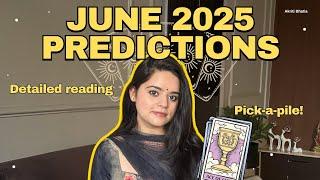 June 2025 Pick a Card Tarot Reading | Detailed Predictions, Energies & Possibilities | Akriti Bhatia