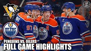 Pittsburgh Penguins vs. Edmonton Oilers | Full Game Highlights | ESPN NHL