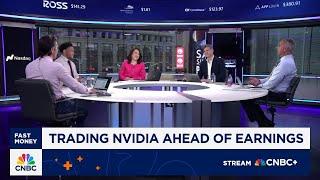 'Fast Money' traders talk how to play Nvidia ahead of earnings