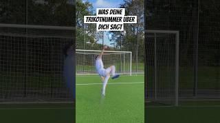 WAS DEINE TRIKOTNUMMER ÜBER DICH SAGT! #9 ️ #fussball #tipps #tricks #tutorial #shorts