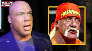 Kurt Angle SHOOTS ON Forcing Hulk Hogan To Tap Out!