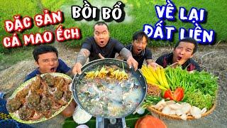 Kết thúc chuyến sinh tồn anh em Thánh Xàm đi chợ biển Hà Tiên mua đặc sản về Đãi Thánh Xàm